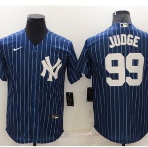 New York Yankees Aaron Judge MLB Genuine Nike Mens Blue Jersey BRAND NEW